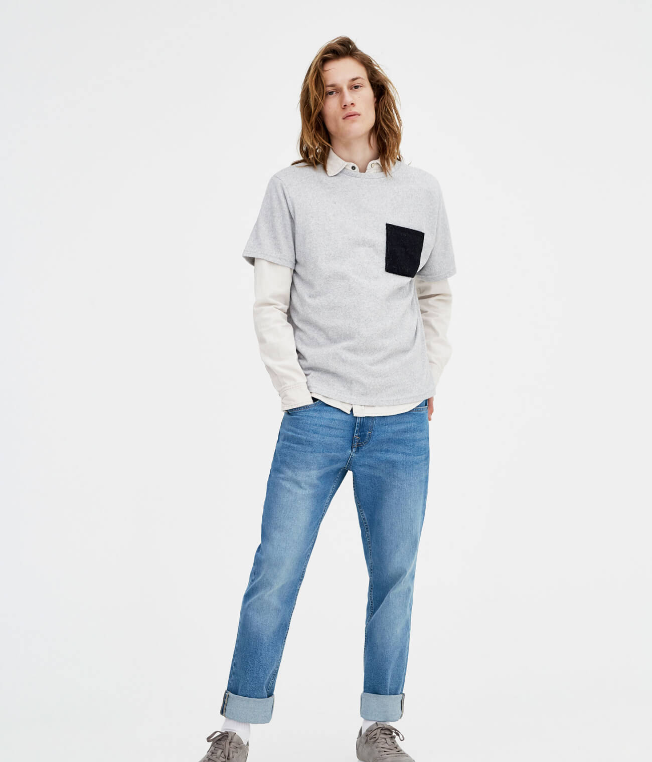 Trousers Jackets – Blue&White